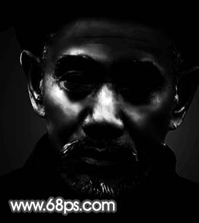 PS磨皮和调色处理修复黯淡发黄的黑白老照片